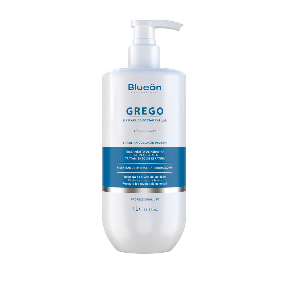 Grego Máscara de Coesão Capilar Blueön 1L